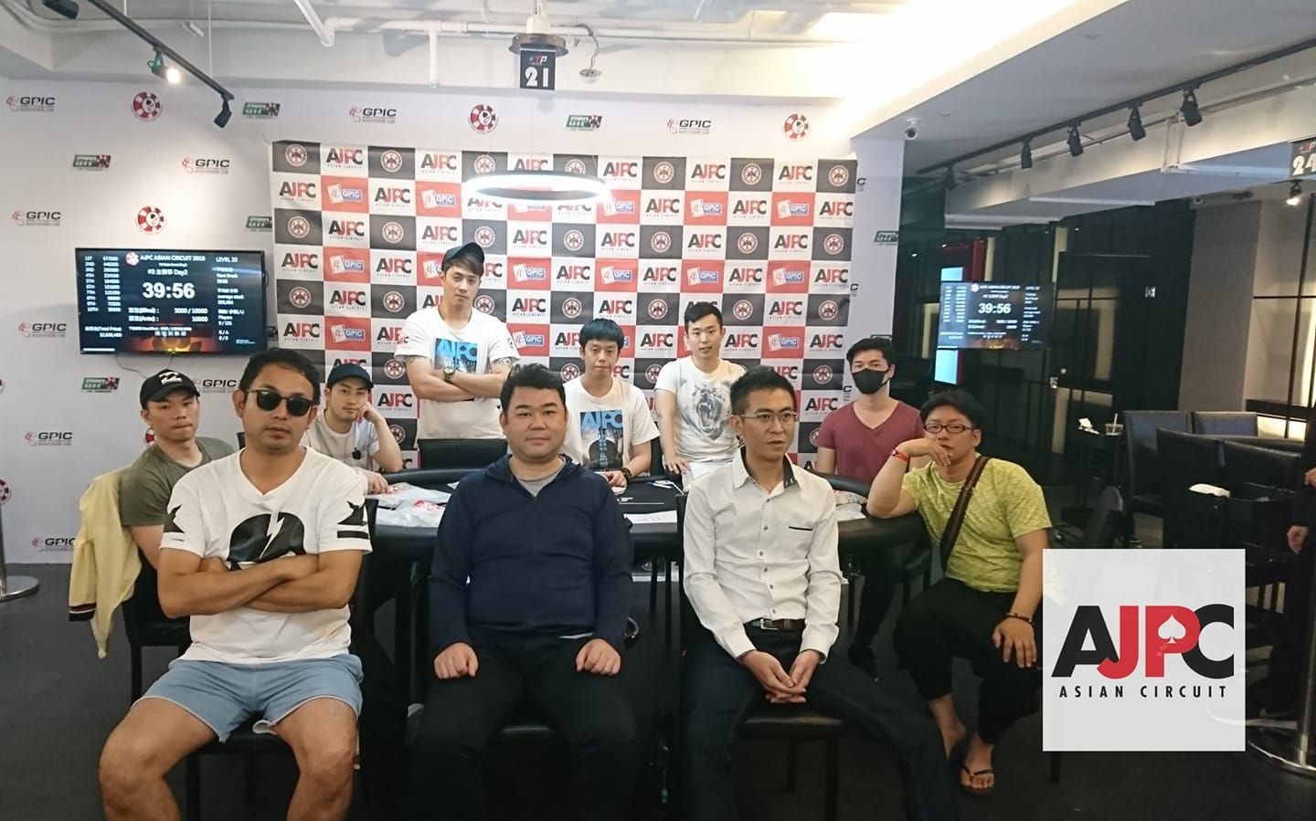 Main Event Final Table – Credit AJPC