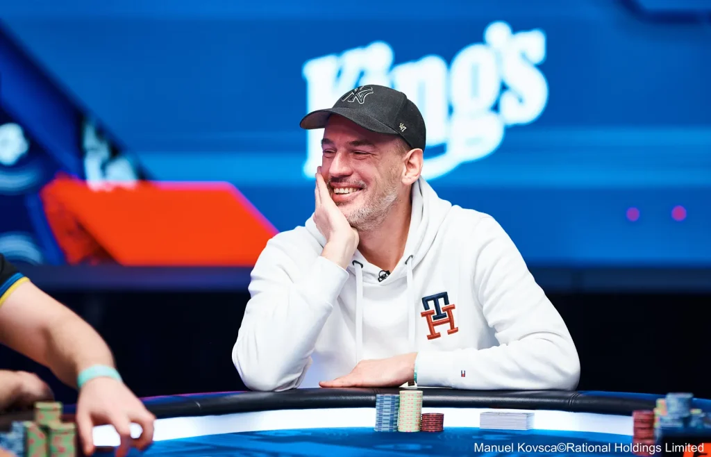 Tobias Peters (credit: PokerNews photographer Manuel Kovsca)