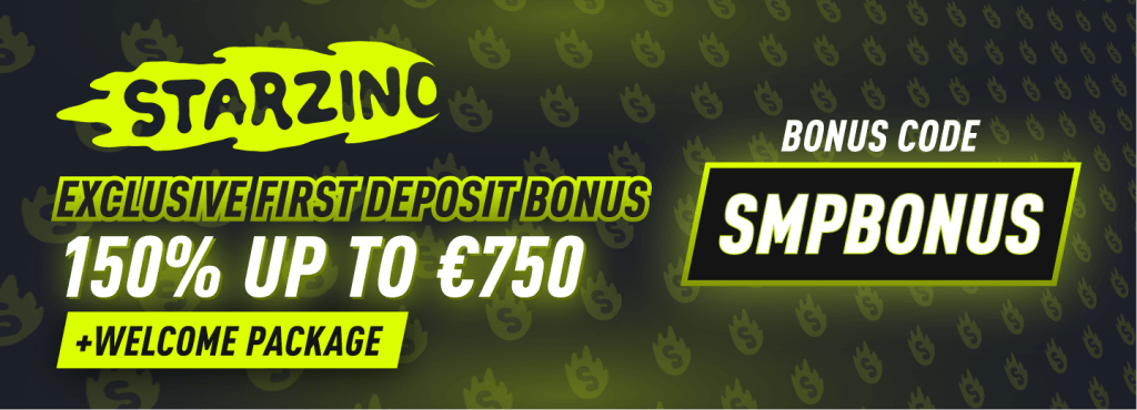Best Starzino Promo Code | Exclusive 150% First Deposit Bonus Up To €750 + Starzino Welcome Package