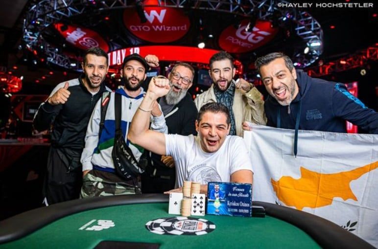 Georgios Skarparis – Photo by WSOP / Pokernews