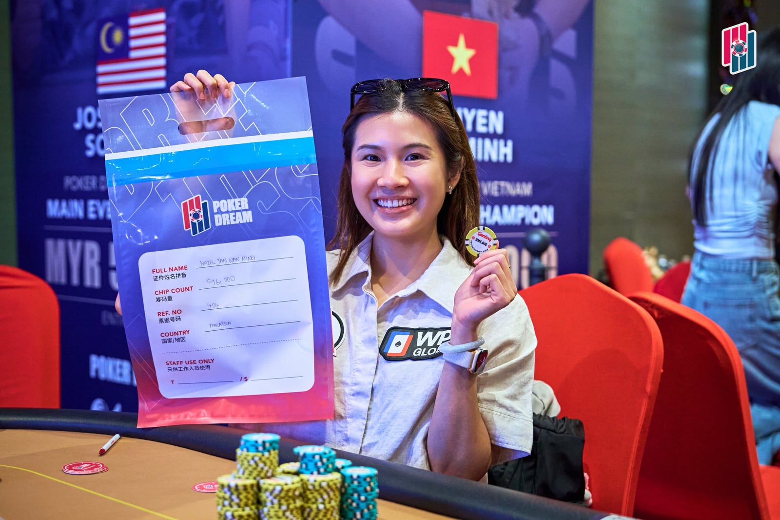 Wan Ning Hazel Tan - Flight B Chip Leader