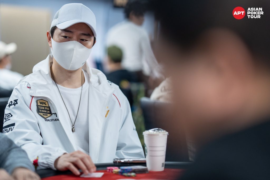 Yohwan Lim (photo courtesy of Asian Poker Tour)