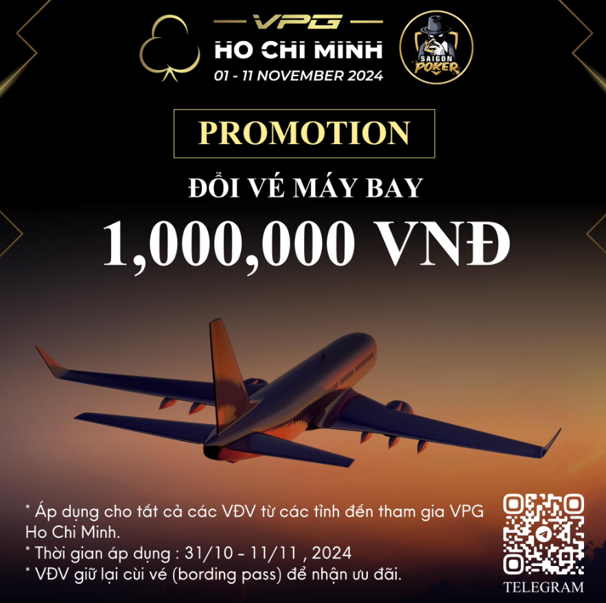 VPG Ho Chi Minh flight promo