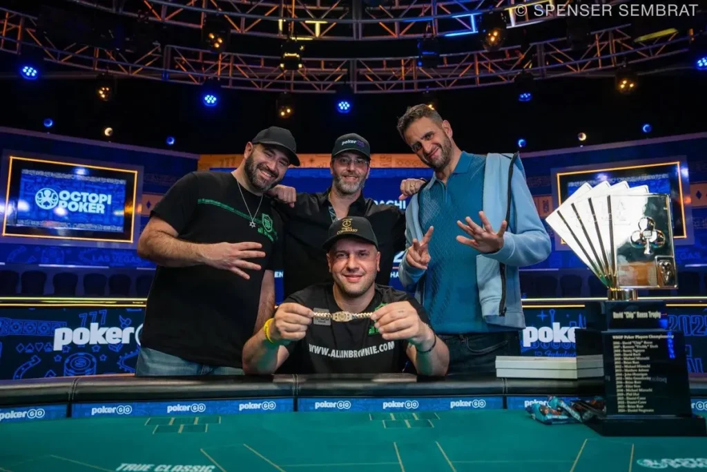 The Mizrachi brothers: Donny, Eric, Michael, and Robert