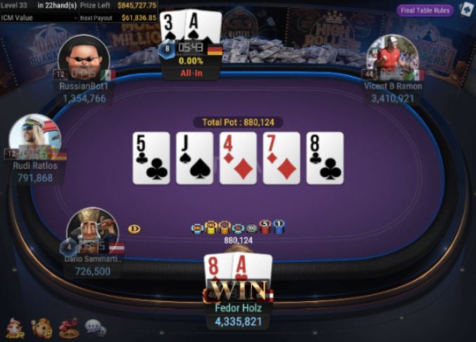 WSOP Side Event – $10,000 High Roller