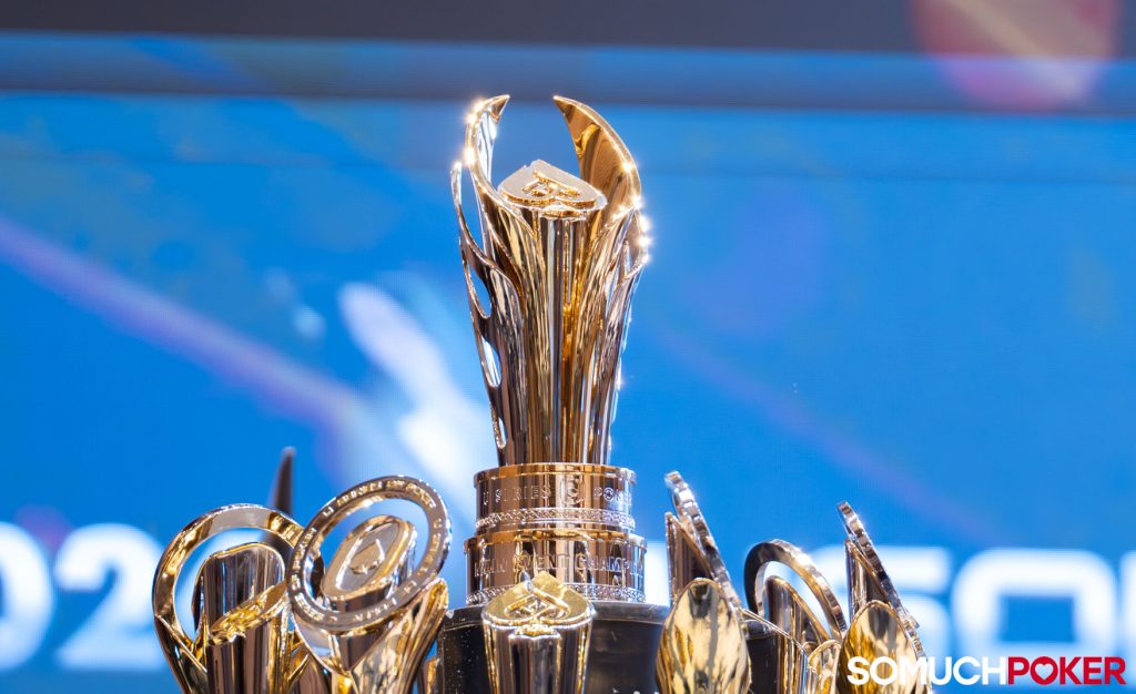 USOP Grand Finale Main Event trophy