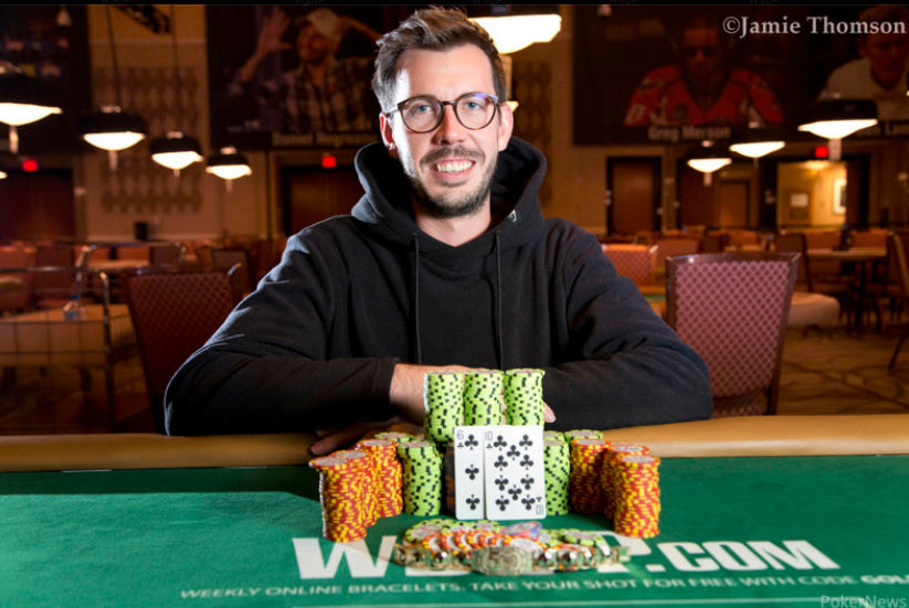 Jonas Lauck – Photo credit WSOP / PokerNews – Jamie Thomson