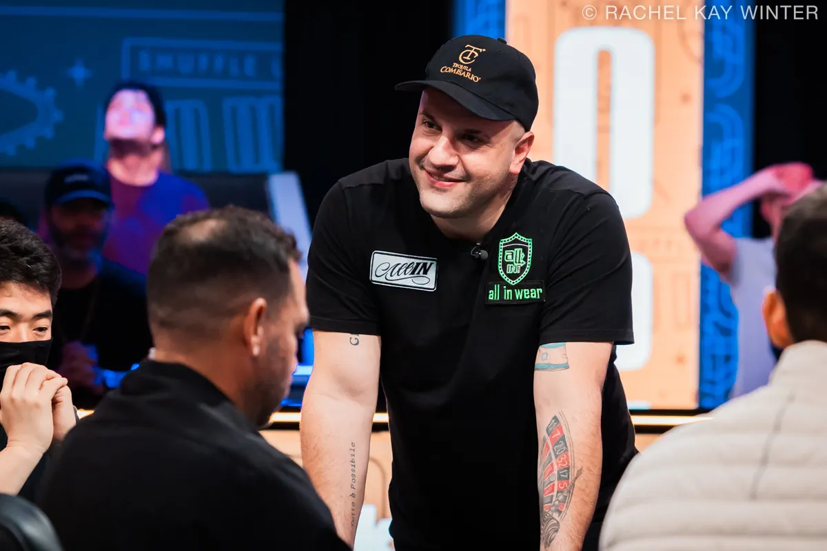 Michael Mizrachi at 2025 WSOP Main Event - Photo by Pokernews