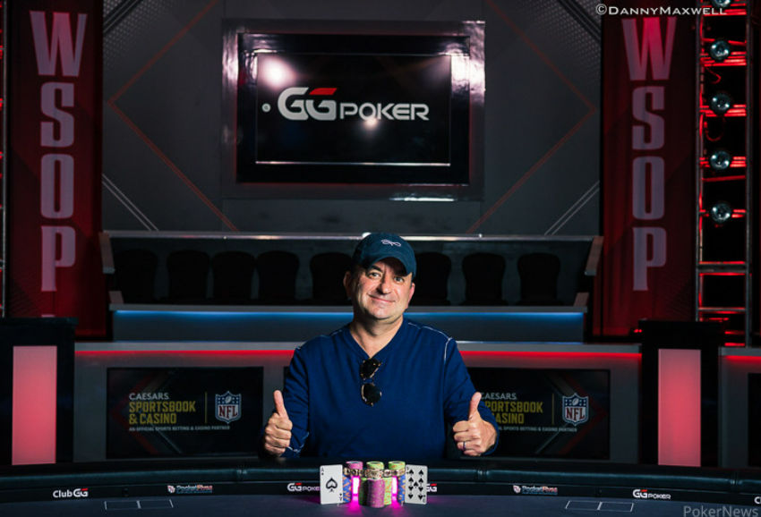 Gregory Jensen – Photo credit – WSOP / PokerNews – Danny Maxwell