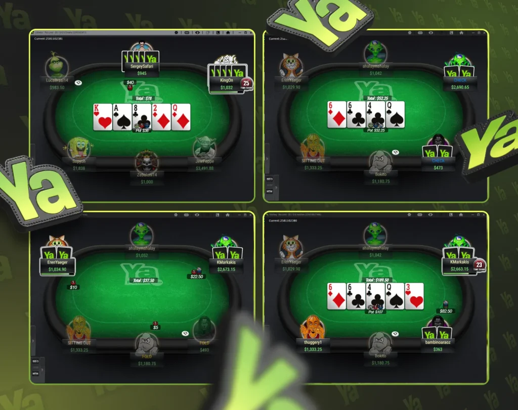 Ya Poker Game Play - Ya Poker Review