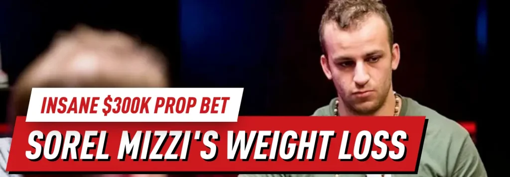 An insane $300,000 prop bet lead to Sorel Mizzi weight loss transformation