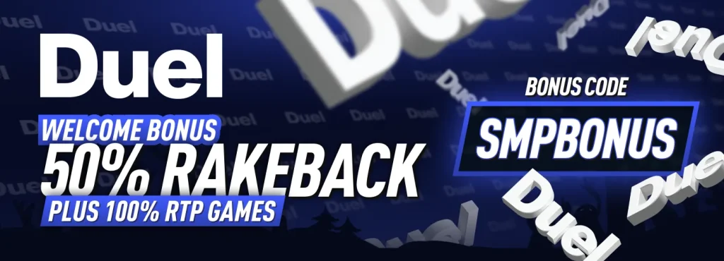 Duel Casino Bonus Code SMPBONUS 2026