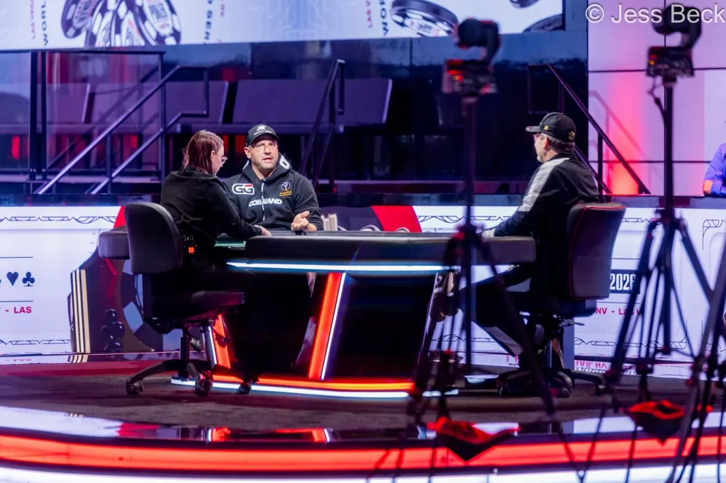 Michael Mizrachi and Phil Hellmuth.