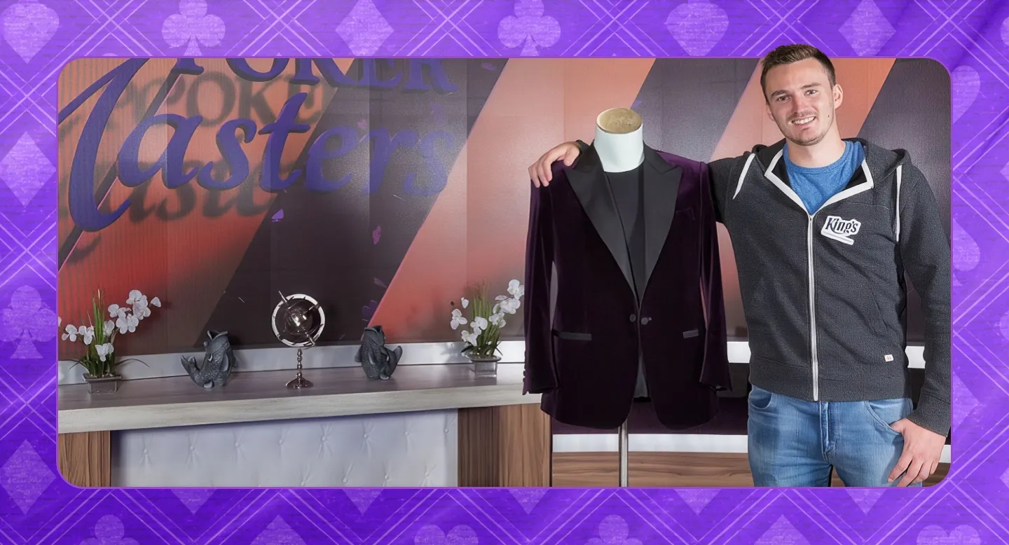 Steffen Sontheimer, the first-ever Purple Jacket winner