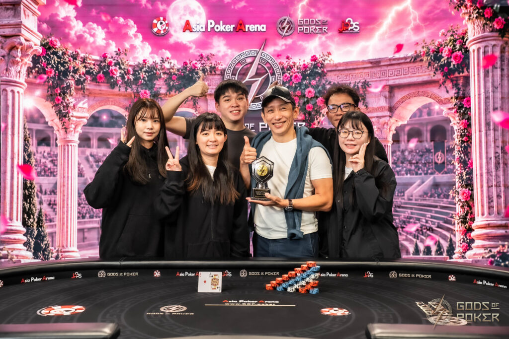 Chi Jen Chen Wins Titan Stack Daily as Takuma Leads High Roller at GOP Taipei