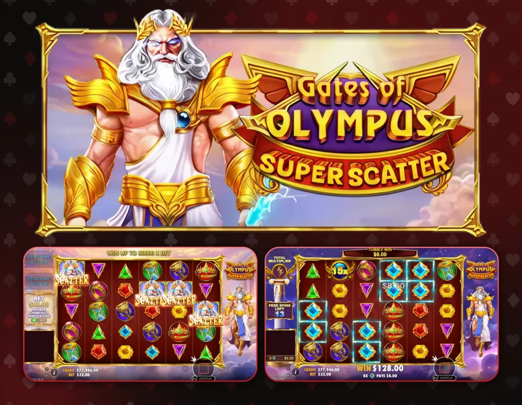 Gates of Olympus Super Scatter Bonus Buy Casino Slot