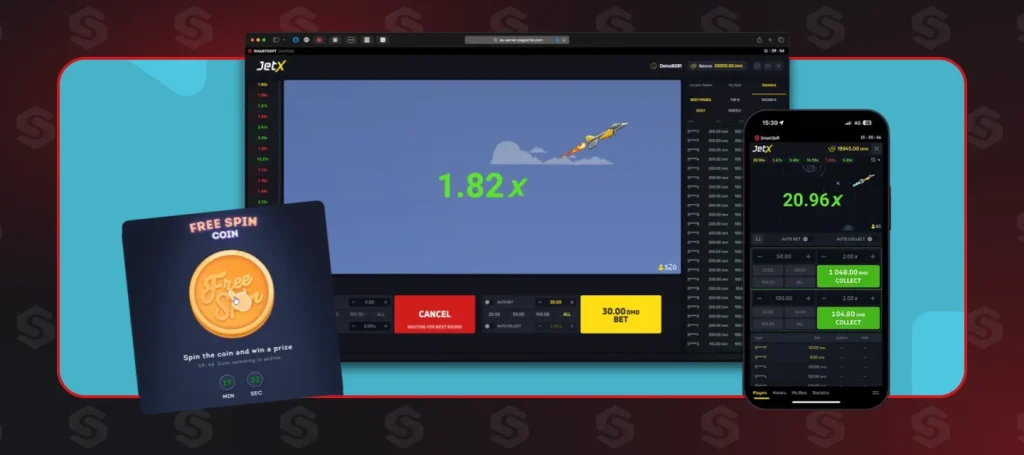JetX Crash Game by SmartSoft Gaming