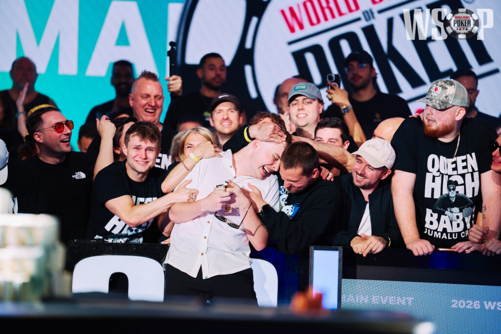 Jumalon's rail included poker pro Patrick Leonard