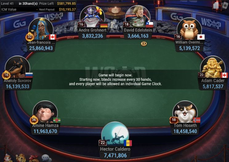 WSOP #57 – $150 GGMasters WSOP Edition [ Freezeout ] final table