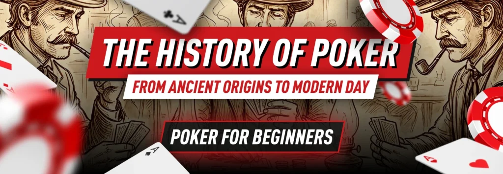 The history of poker from As-Nas through the Moneymaker Effect to GTO