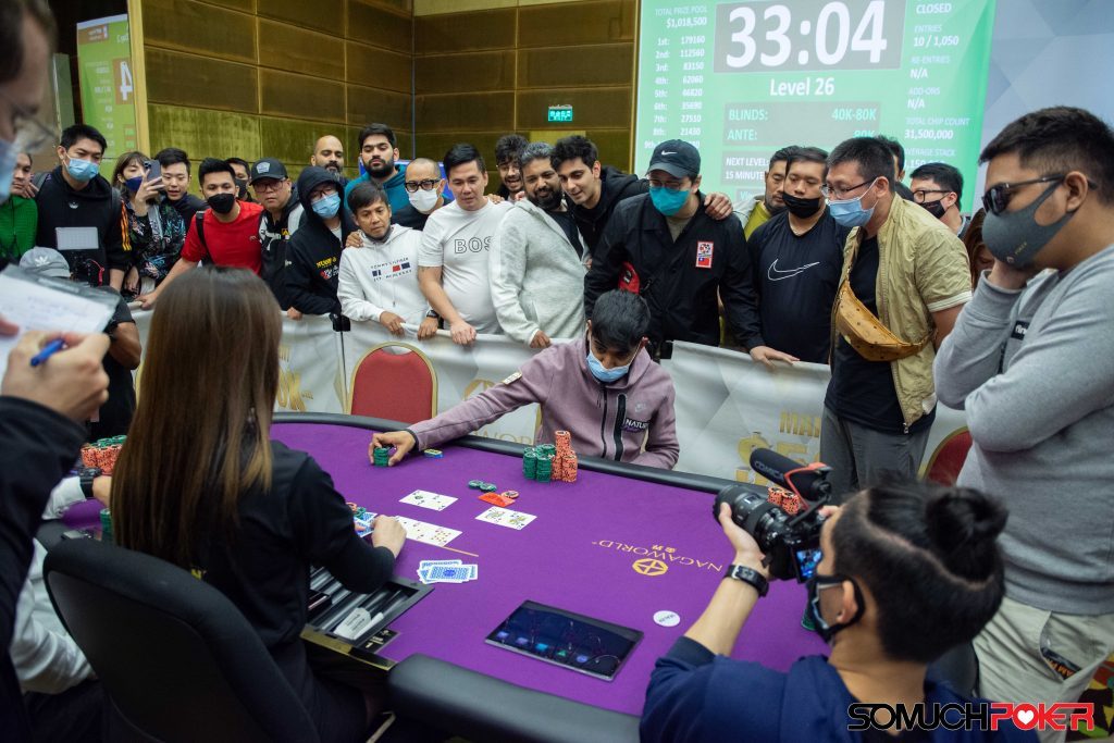WPT Prime Cambodia Main Event Final Table Bubble