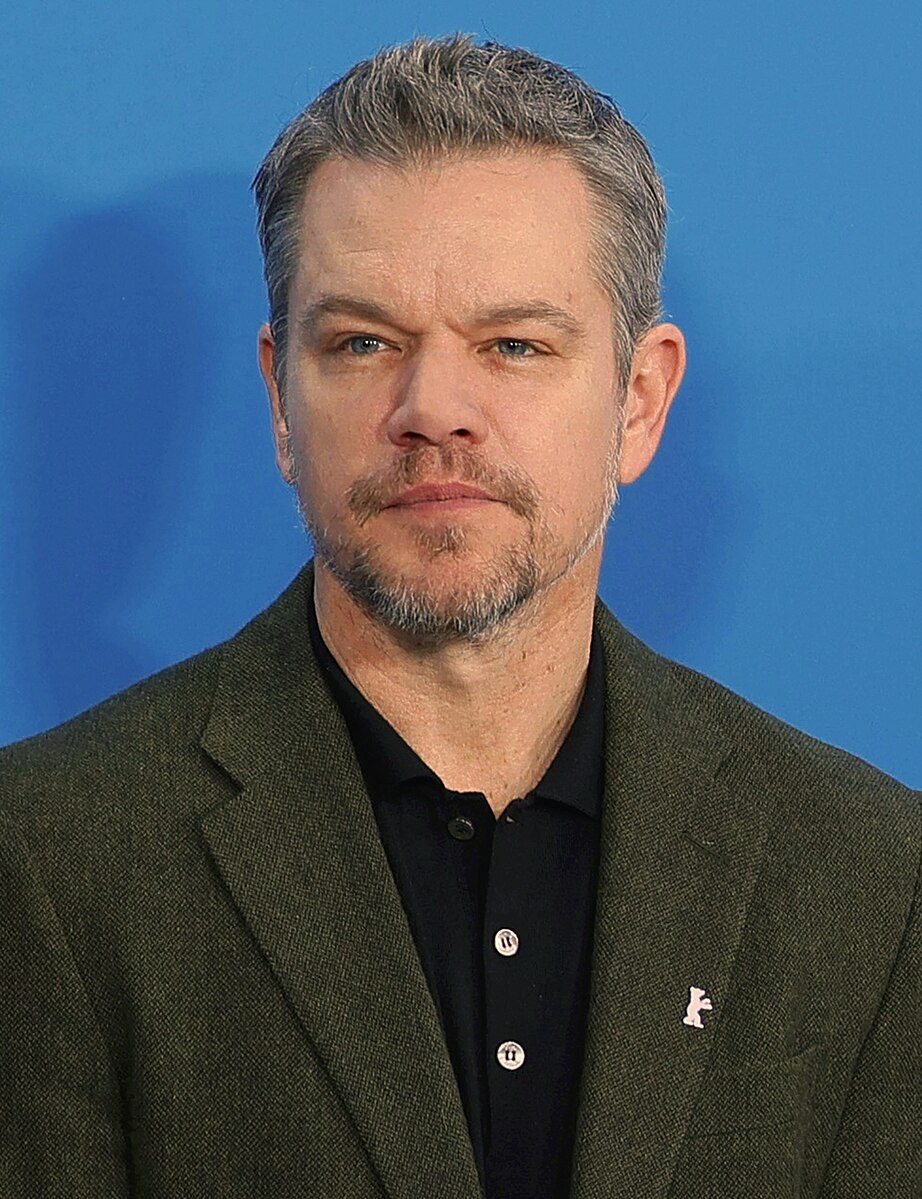 Matt Damon at Berlinale 2024. (Image from Elena Ternovaja / Wikimedia Commons)