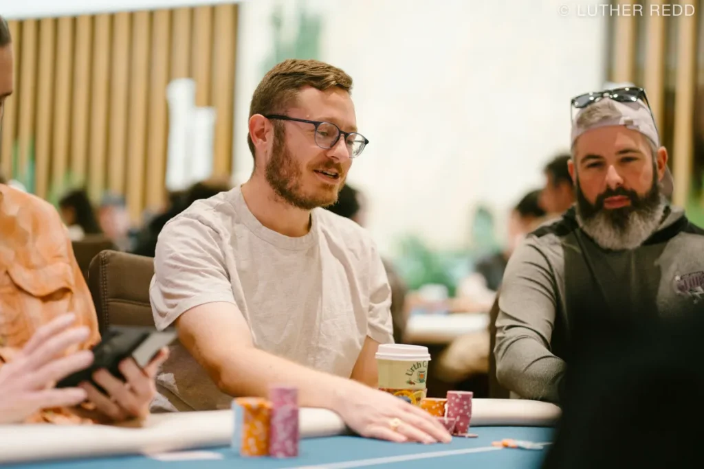 Brian Hastings (photo credit: PokerNews photographer Luther Redd)