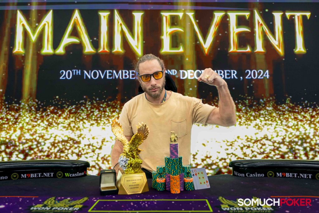 Henri Hinds - Won Poker Cup II Main Event champion