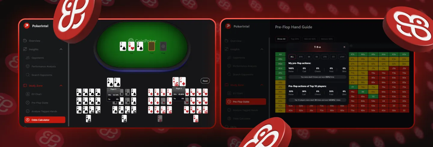 CoinPoker Update - PokerIntel: Poker Data Information for Better Performance