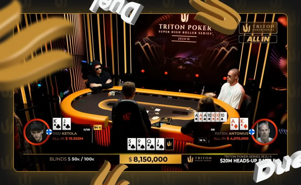 The Final Hand: AK vs KJ