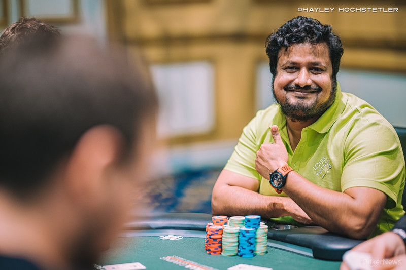 Santhosh Suvarna - Photo by Hayley Hochstetler/Pokernews/WSOP