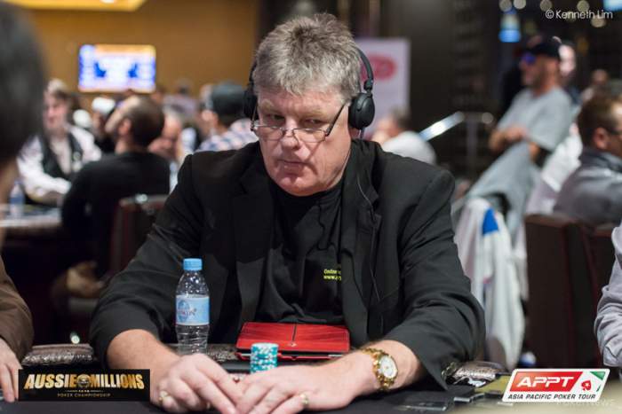 Top 10 Australian players with the most ITM finishes