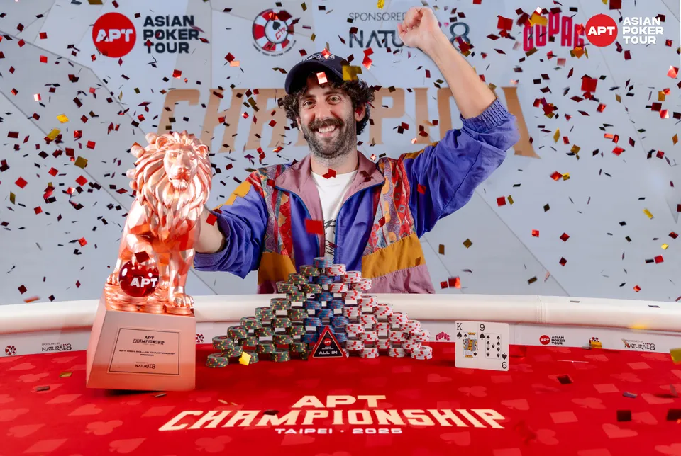 Toby Joyce (photo courtesy of Asian Poker Tour)
