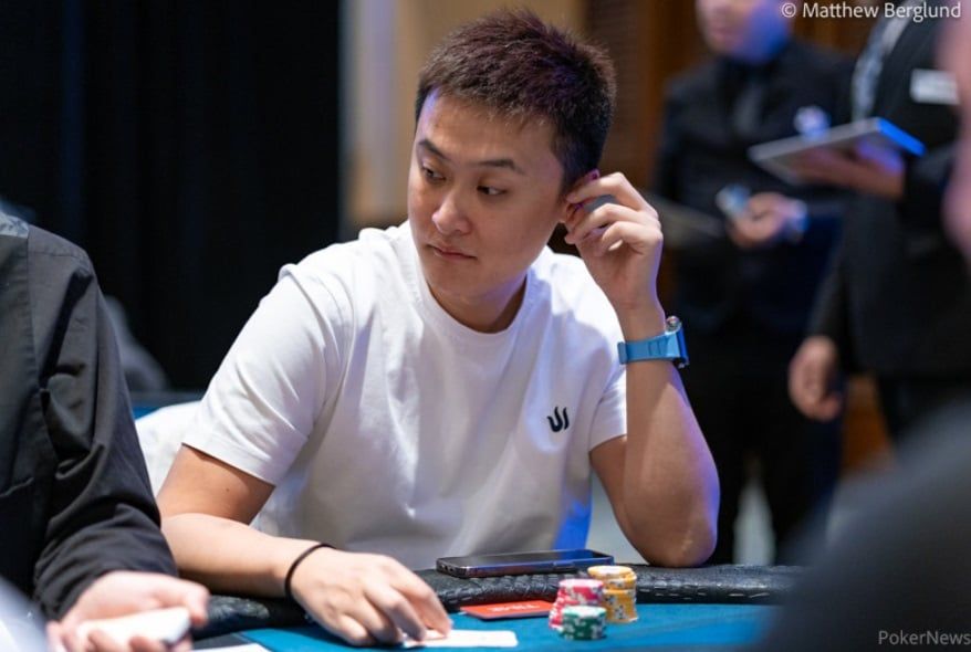 Biao Ding – Photo by WSOP / Pokernews