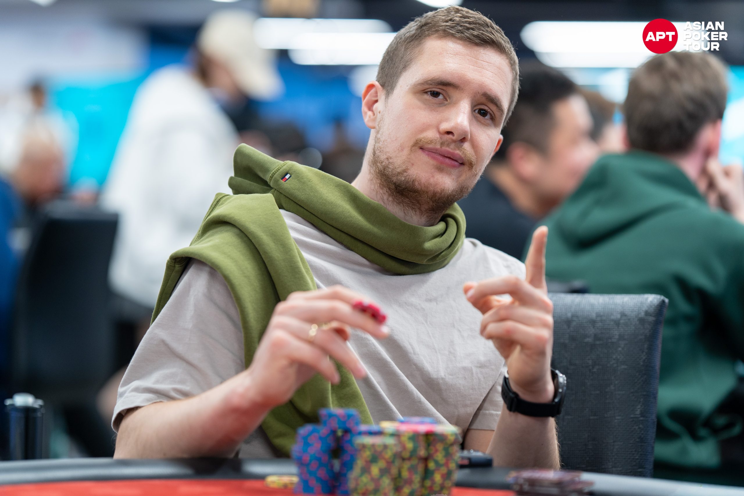 Day 1 Chip Leader Roman Hrabec