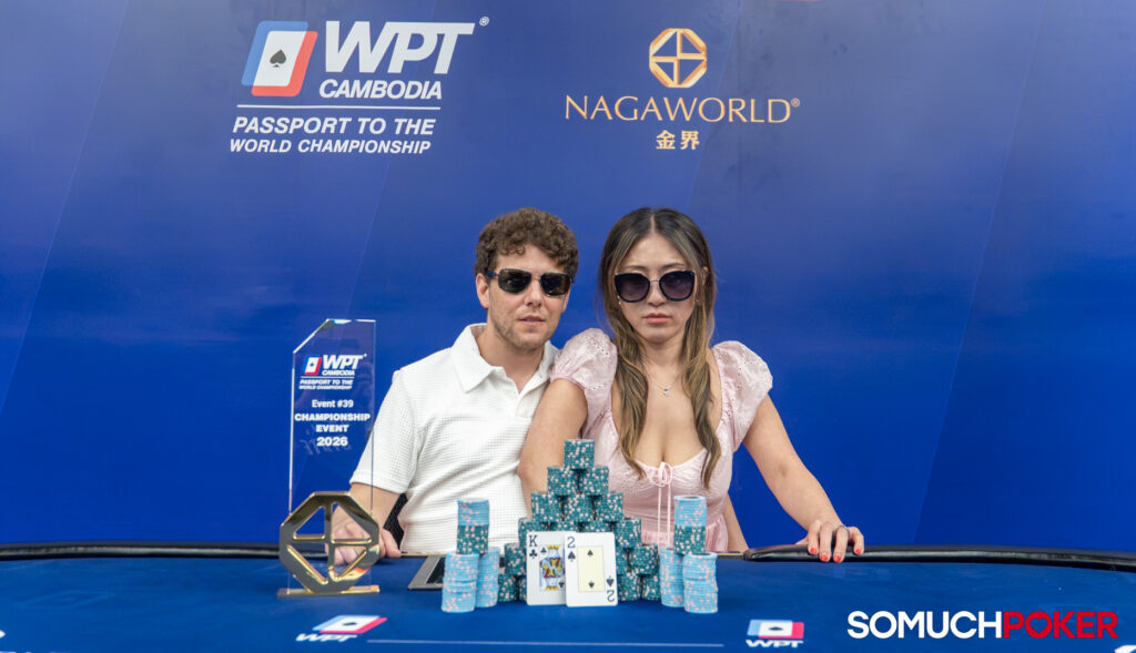 Ari Engel with his girlfriend, Jo