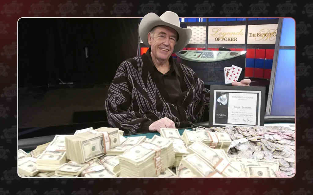 Doyle Brunson - 10 WSOP Bracelets