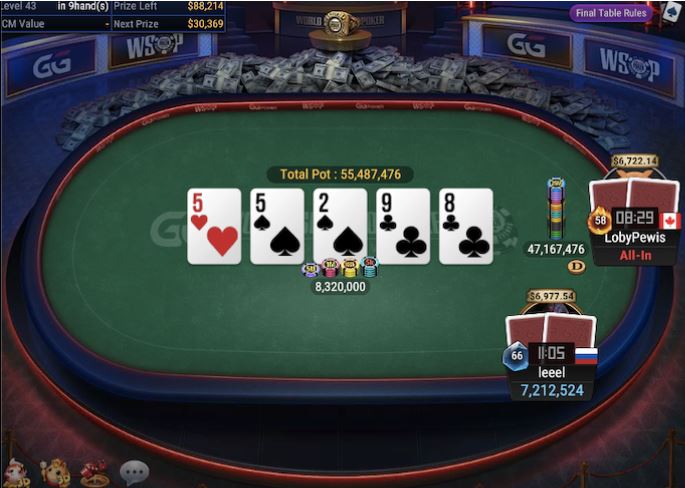 WSOP Super Circuit Online Series RING #5: $315 Bounty Giant
