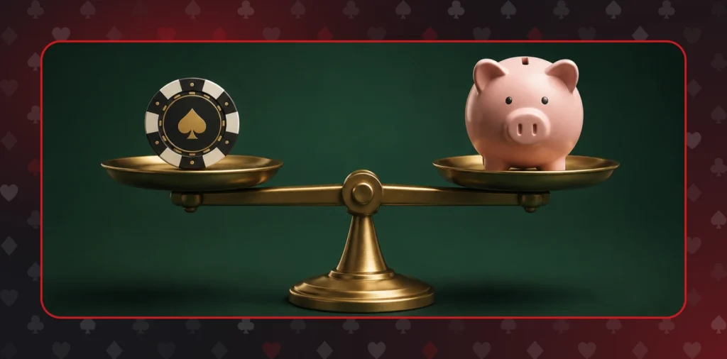 One of the signs of problem gambling is the lack of balance in terms of time, money, duties, other activities, or just in life in general