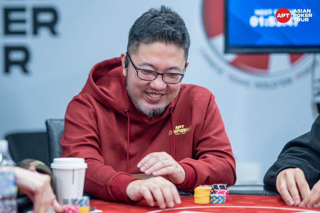 Eisuke Katsuren (photo courtesy of Asian Poker Tour)