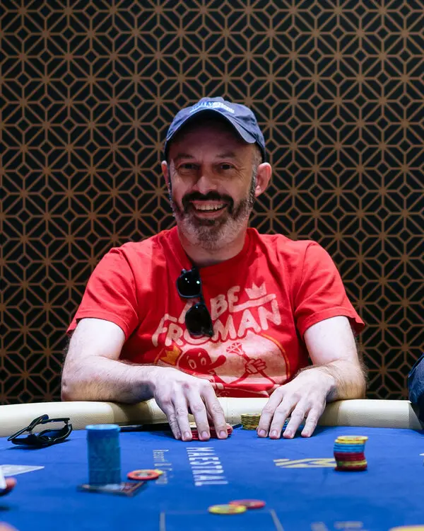 Tom Goldstein as a high-stakes poker player - image source: The New York Times