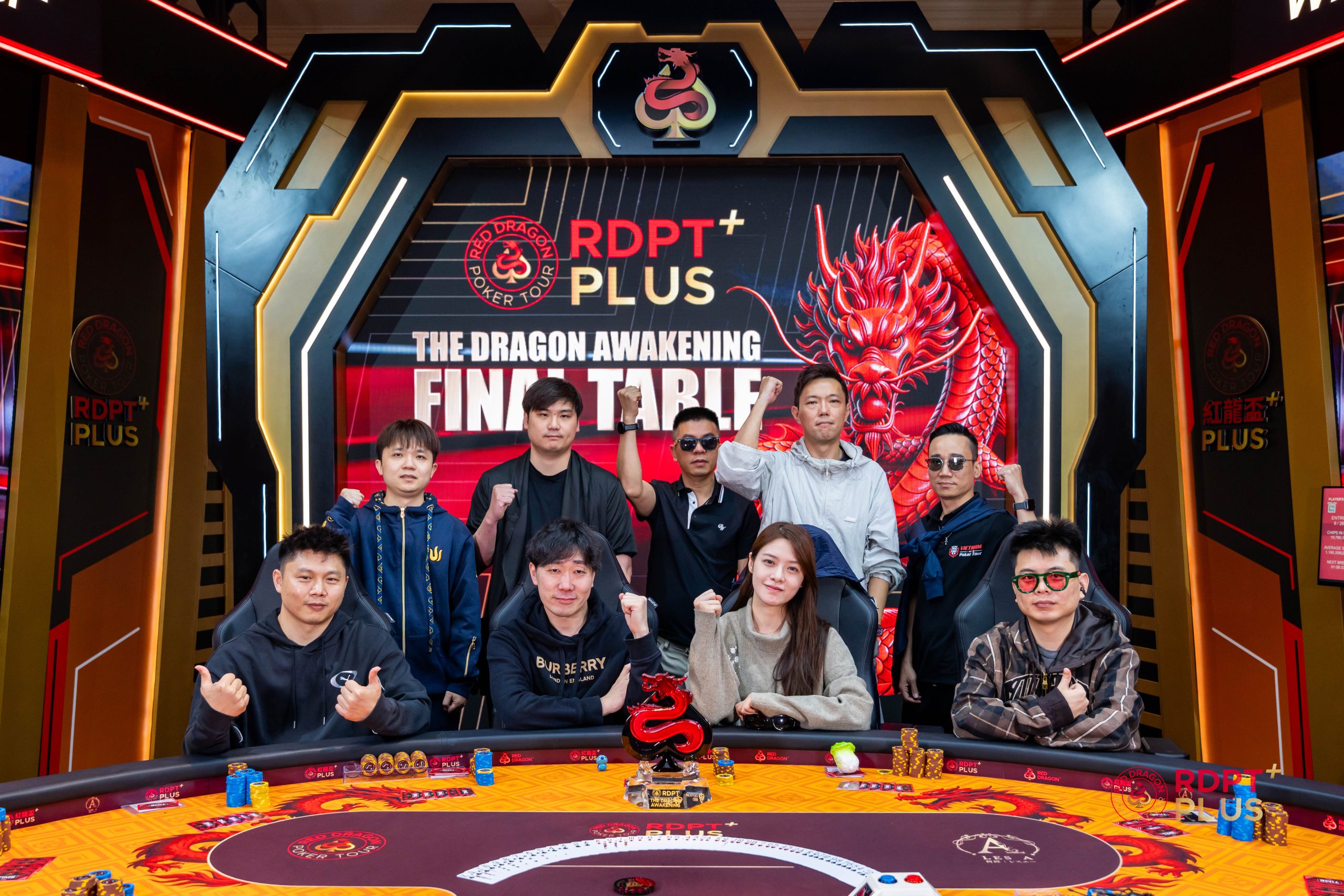 The Dragon Awakening - Final Table (Credit: RDPT)