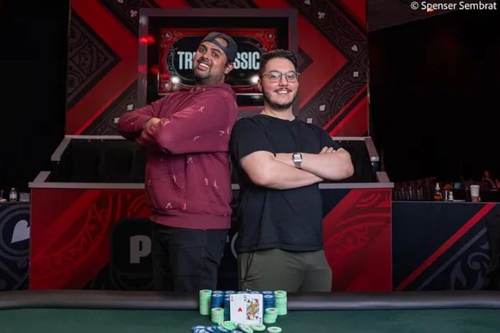 Jimmy Setna and Jason James – Photo by WSOP / Pokernews