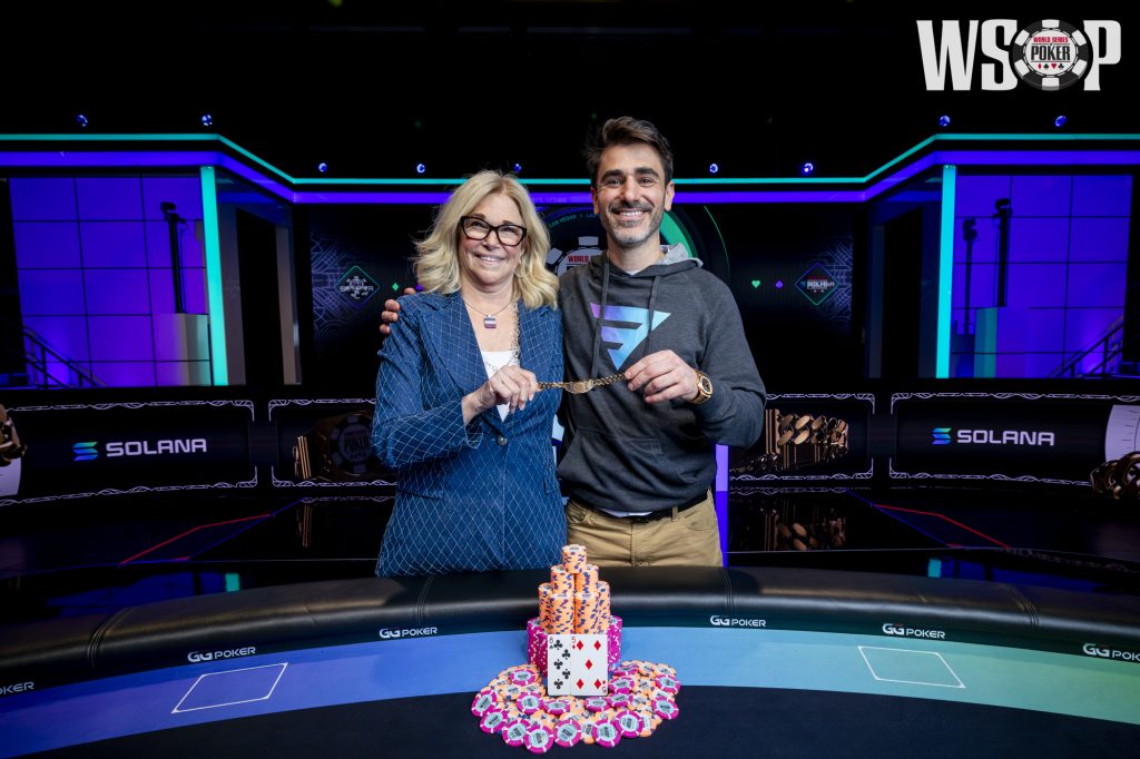 Joe Liberta with his mother