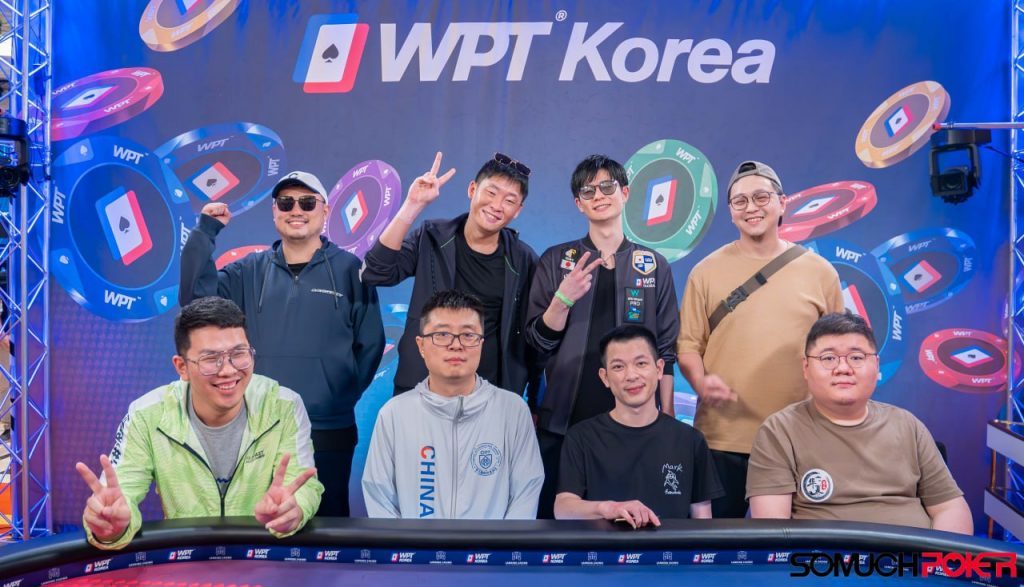 WPT Korea Main Event Final 8