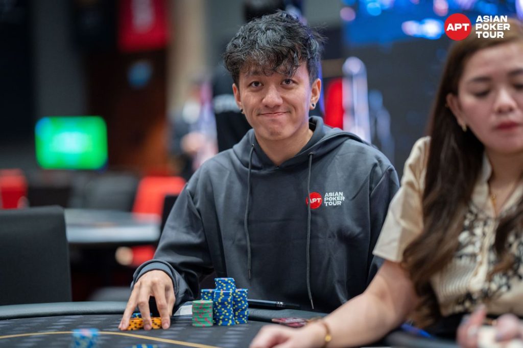 Vincent Huang (photo courtesy of Asian Poker Tour)