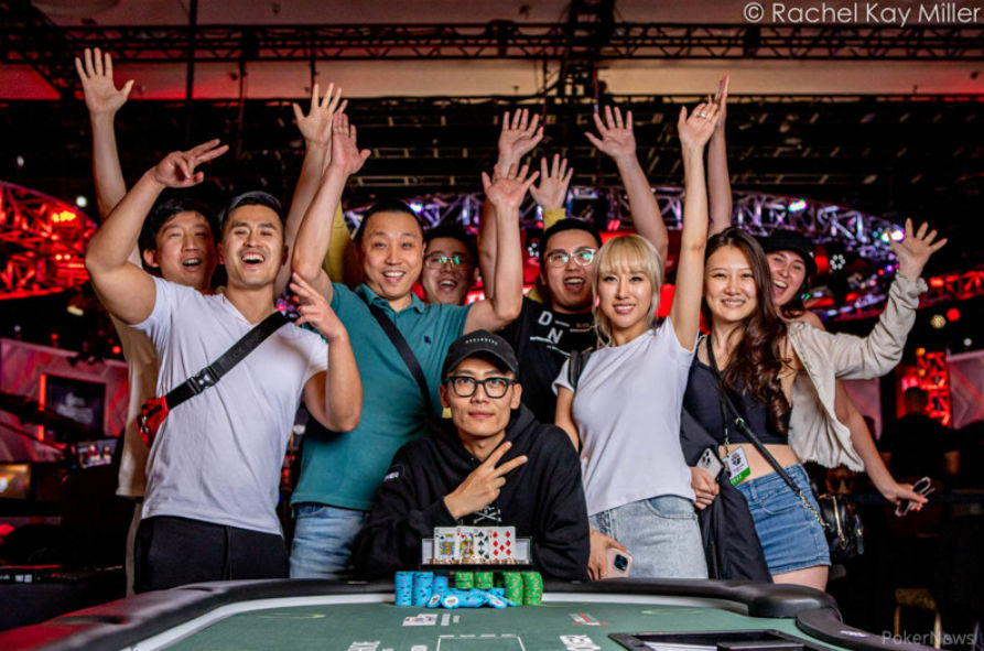 Pei Li – Photo credit WSOP / PokerNews – Rachel Kay Miller