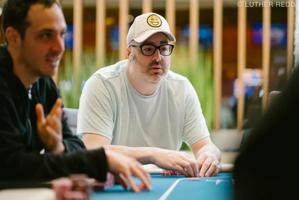 Jared Jaffee (photo credit: PokerNews photographer Luther Redd)