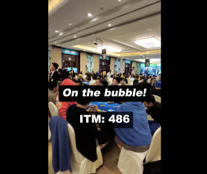 CPG Championship - Bubble time