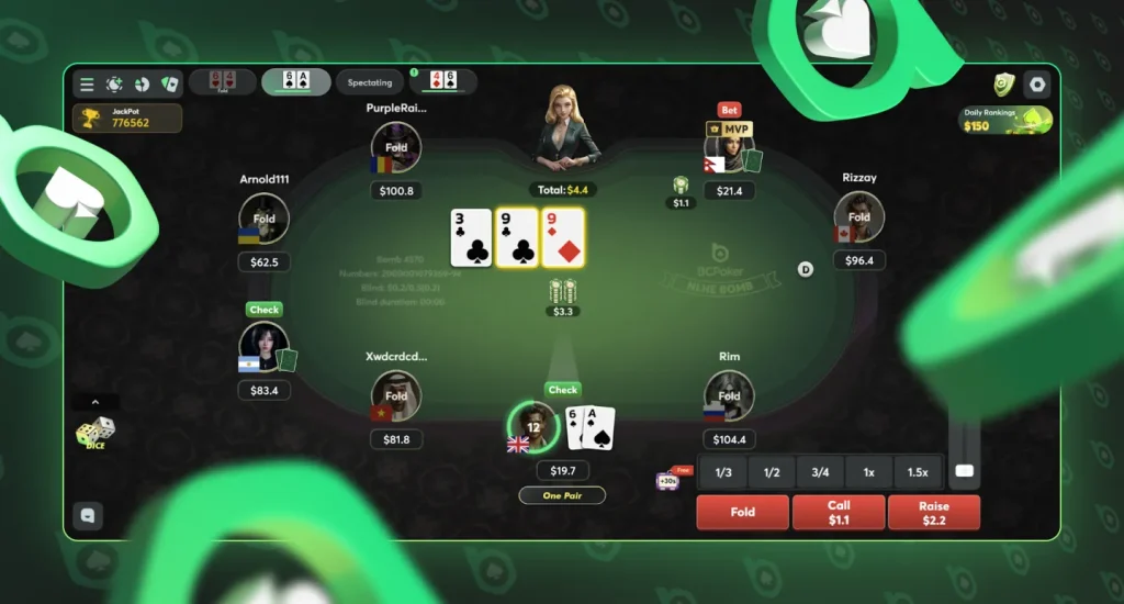 BC.Poker Gameplay